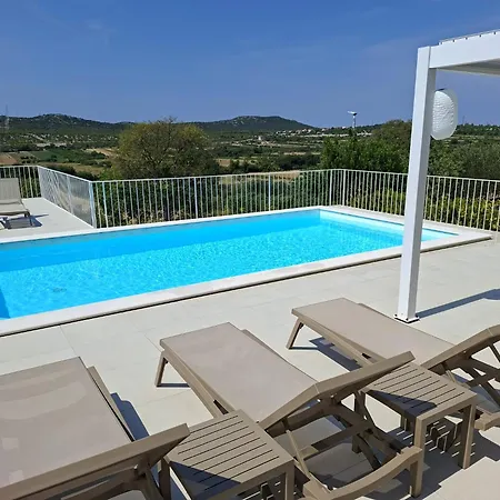 빌라 Velim - Stunning View & Heated Private Pool Stankovci (Zadar)