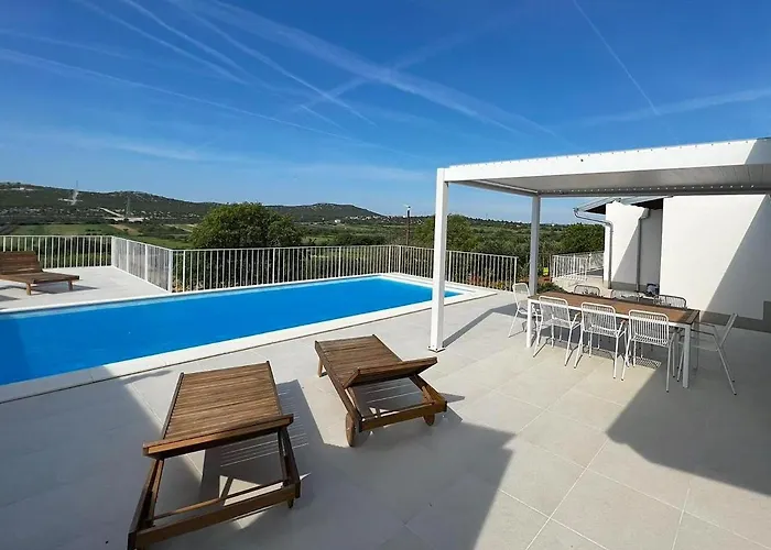 Velim - Stunning View & Heated Private Pool 빌라 Stankovci (Zadar)